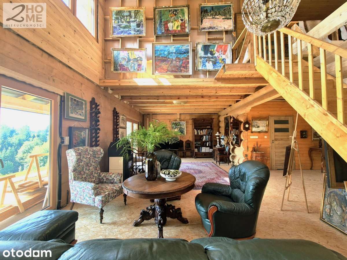 Chojnik - dom z bala, stan deweloperski PLUS-7