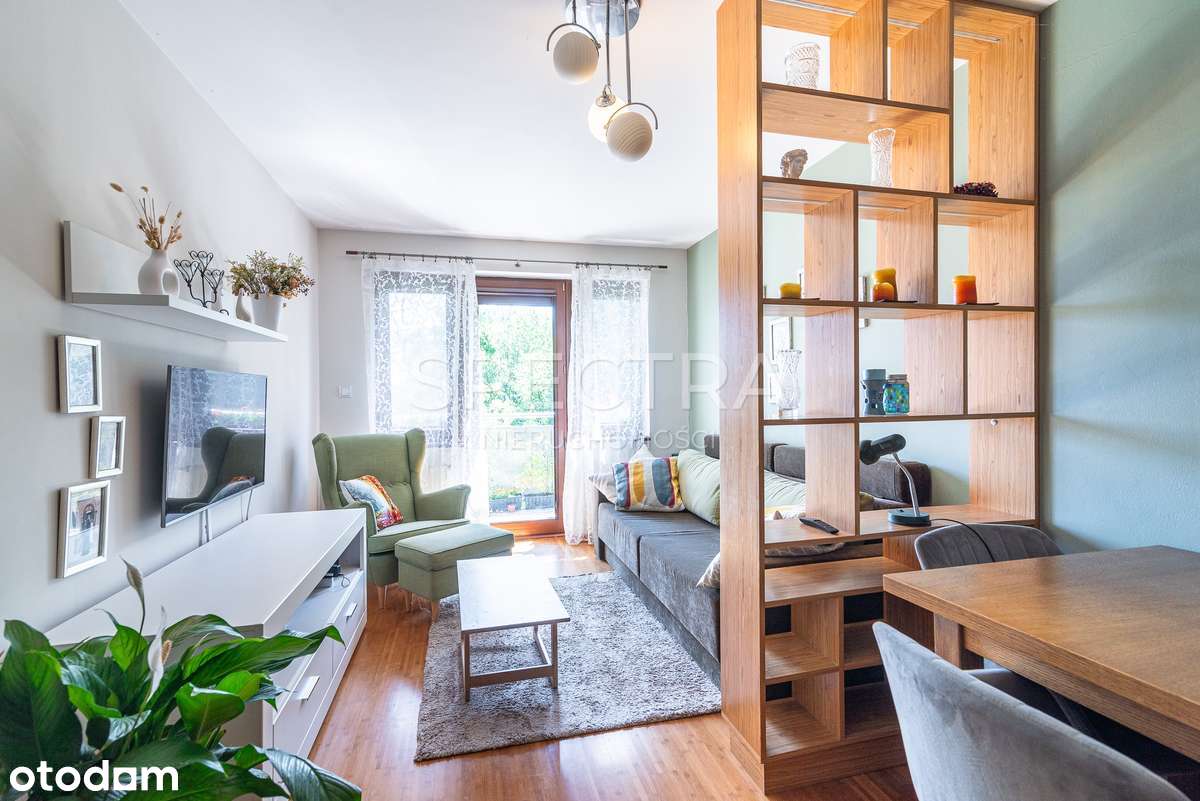 Wyjątkowe 2 pokoje | Do wejścia | Jasne wnętrze | Spokój i zieleń-3