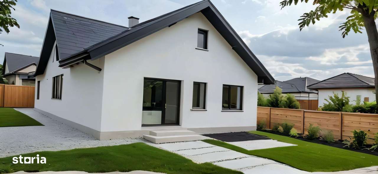 Domnesti | Casa 137m2 | 4 Camere | parter cu placa beton |412 m2 teren-3