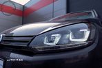 Faruri LED VW Golf 6 VI (2008-2013) Design Golf 7 3D U Design Semnal LED Dinamic- livrare gratuita - 18