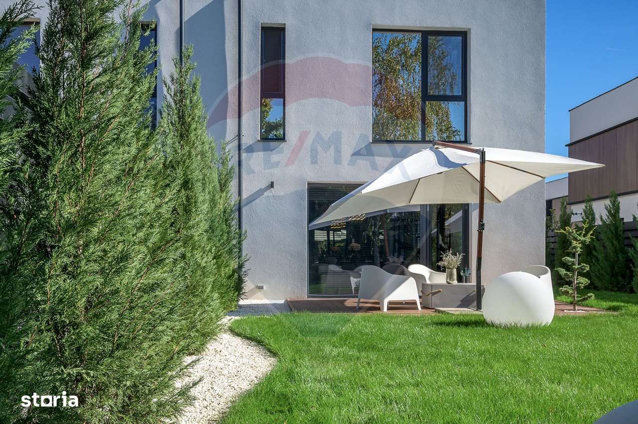 Vila luminoasa, mobilata si utilata Corbeanca / ansamblu cu piscina - Imagine principală: 2/20