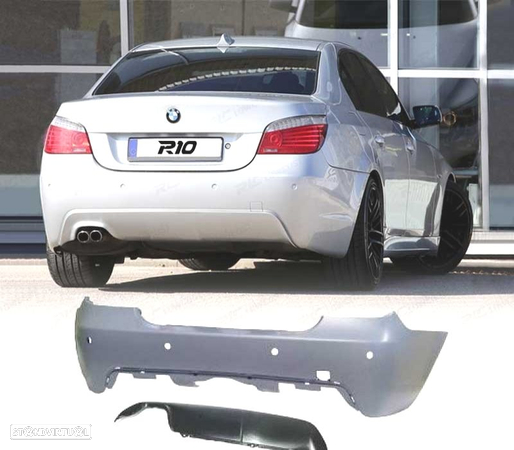 KIT PARA-CHOQUES PARA BMW E60 03-07 COM NEVOEIROS + PDC - 4