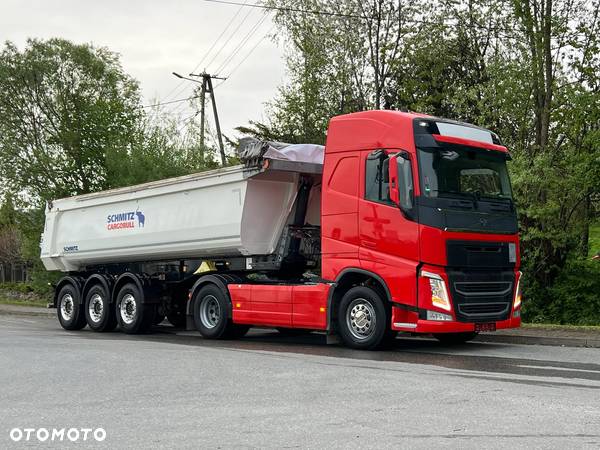 Volvo * Sprowadzony * Zestaw Kiper Wywrotka * VOLVO FH 500 + Naczepa Schmitz * - 1