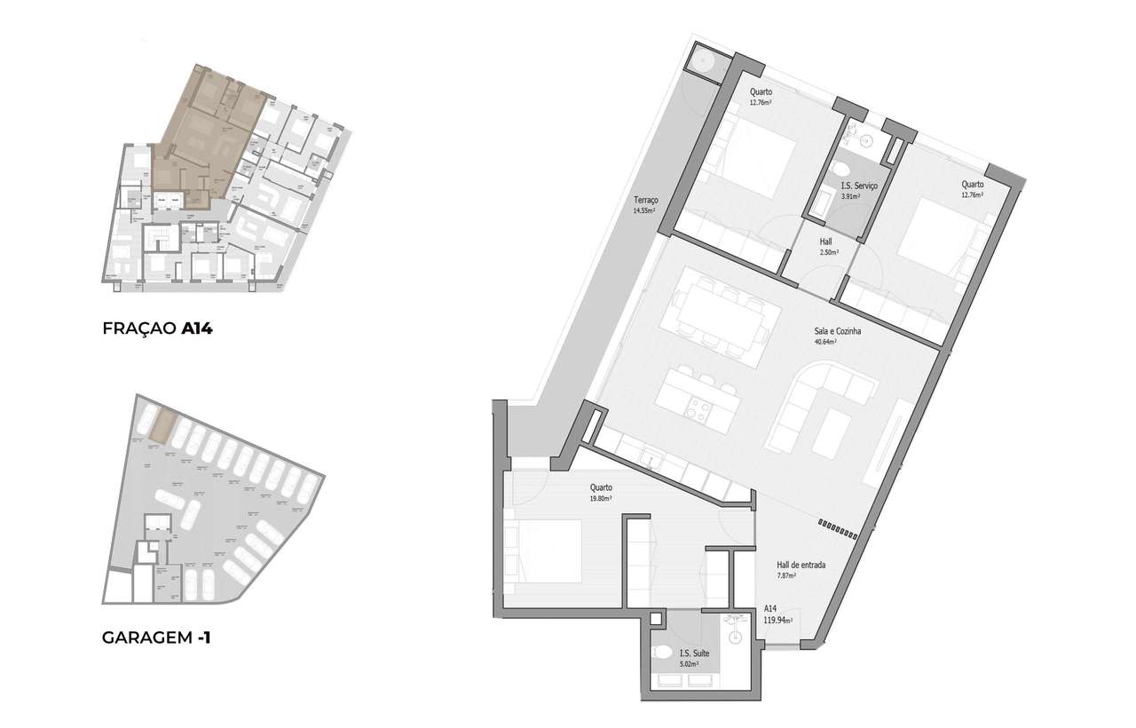 T3 Novo com varanda- Trofa-8