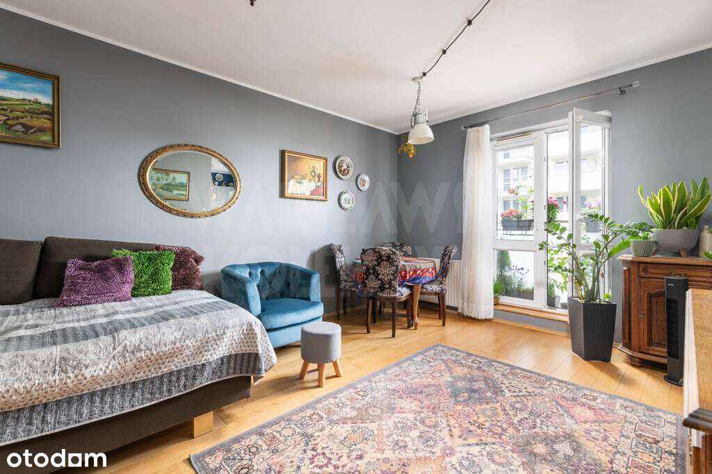 Dwa pokoje (44m2) do wprowadzenia blisko Merta-2