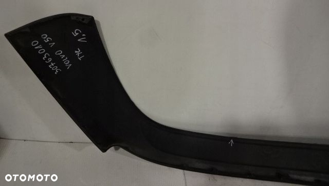 SPOILER DOKŁADKA ZDERZAKA TYŁ VOLVO V50 30763010 - 3