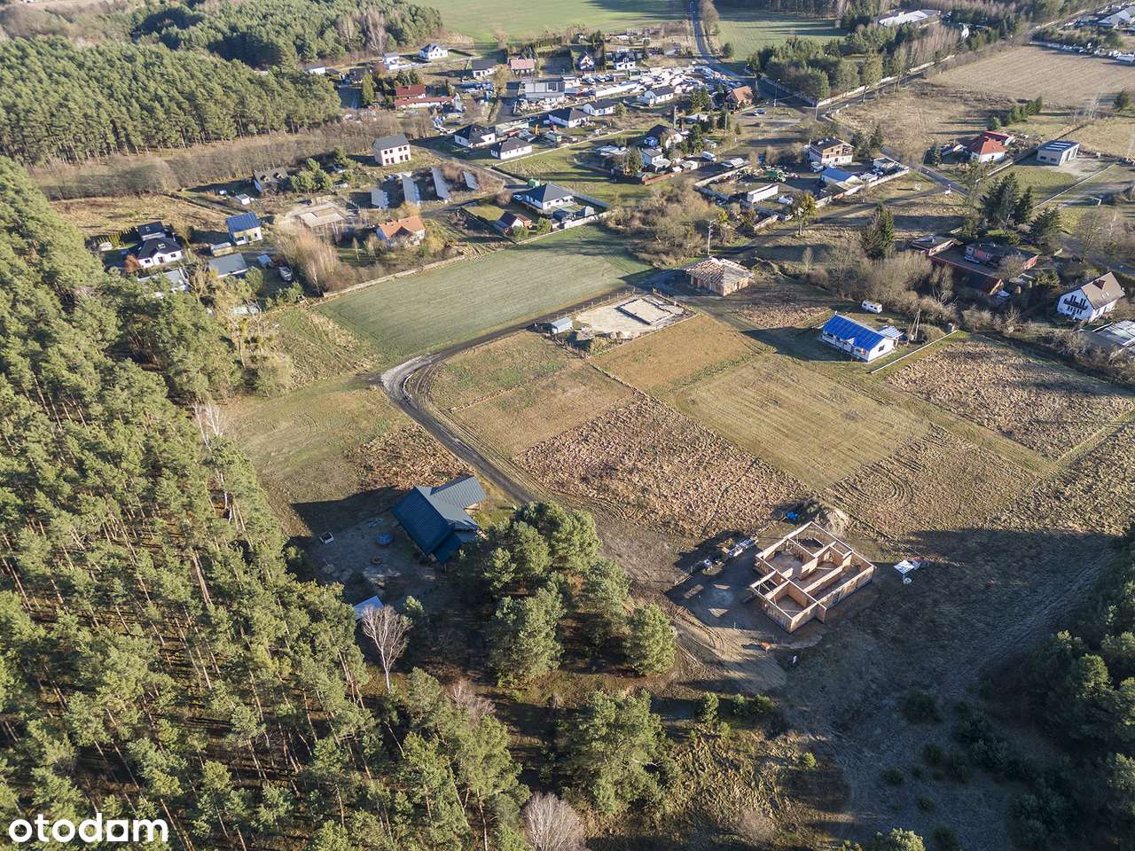 Ostatnia działka budowlana na osiedlu przy lesie | 3 min. od S11 - Pełny obrazek: 3/8