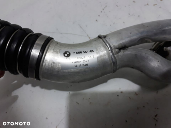 BMW 335 N54 RURA DOLOT DO INTERCOOLERA 7556551-05 - 2