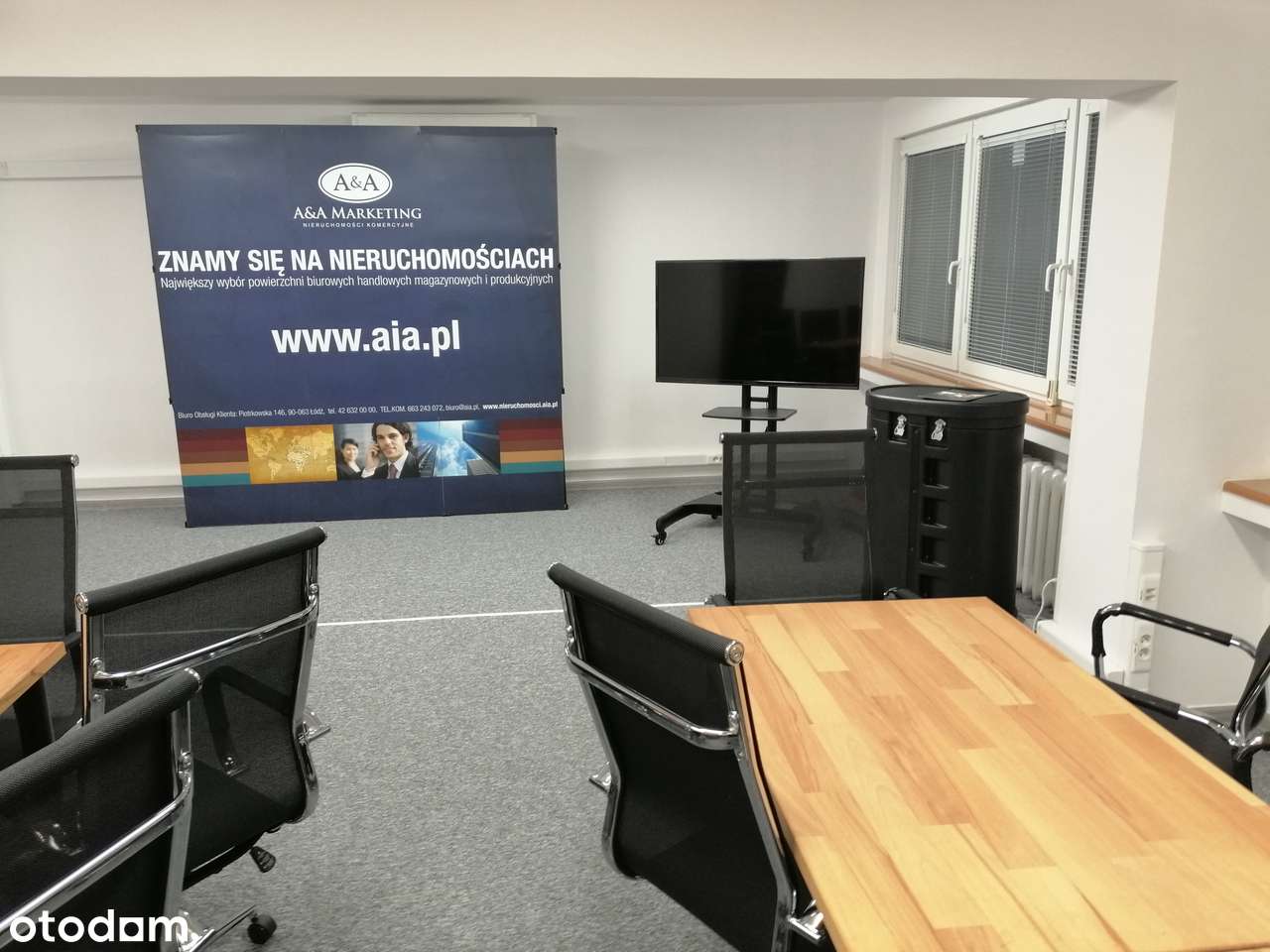 Do wynajęcia sala konferencyjna w Łodzi na Bałutach - Pełny obrazek: 1/9