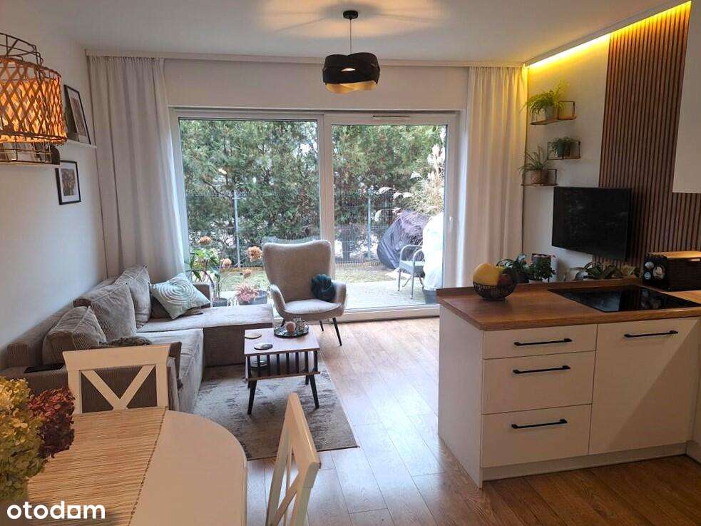 Śliczne trzy pokoje z ogródkiem !