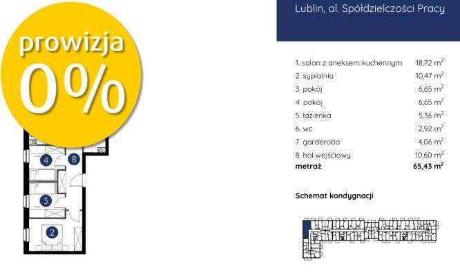 Mieszkanie w nowym bloku- Spółdzielczości Pracy-2