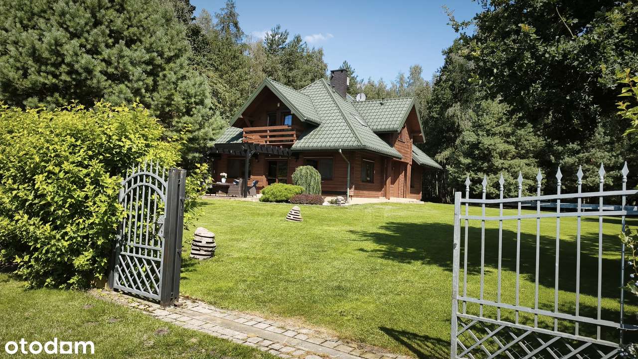 Wyjątkowe siedlisko Dom/185 m² Działka 8500 m Otulina Spalskiego Parku-9