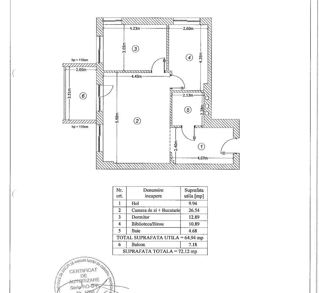 Apartament 3 camere cu parcare si boxa in Luxuria Residence-12