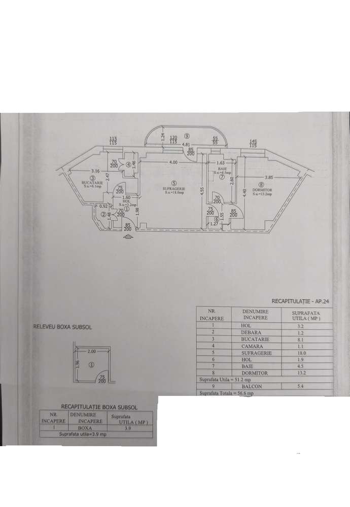 ROANDY-Apartament 2 camere spatios Republicii Pta Mihai Viteazul-5