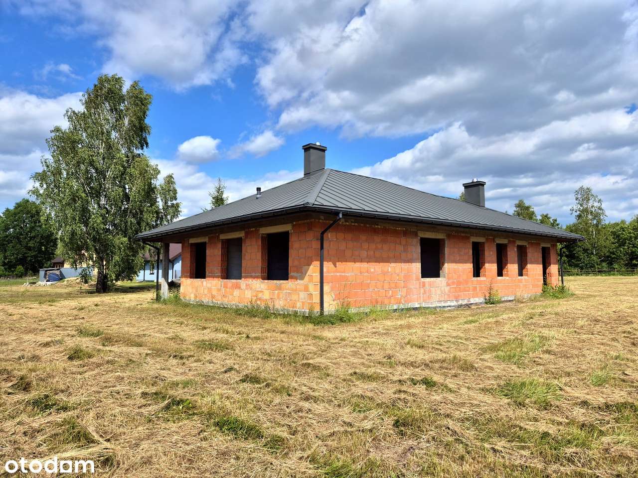 Dom Parterowy dz. 1000m2 w stanie surowym przy Puszczy Bolimowskiej - Pełny obrazek: 4/9