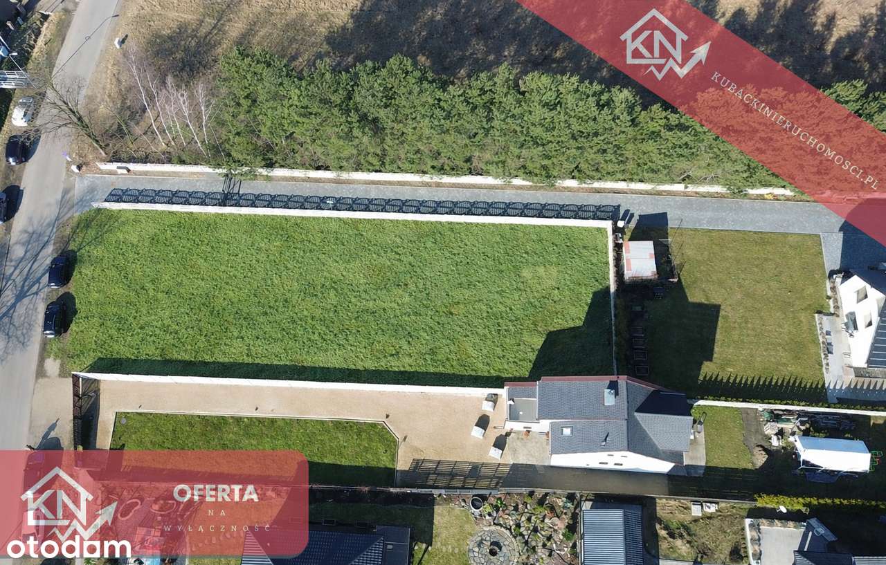 Działka budowlana 1197 m² – Błeszno – media, spokojna okolica-2