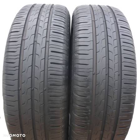 2 x CONTINENTAL 185/65 R15 88T EcoContact 6 Lato 2019 5.5-6mm - 1