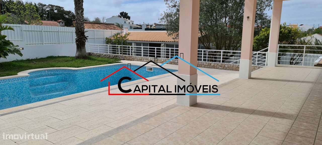 Moradia isolada T3+2 com piscina, em Caixas Sesimbra-4