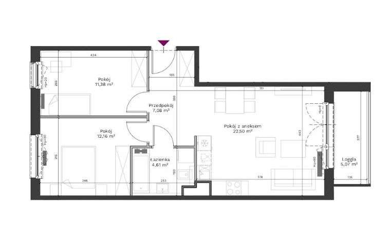 Klimatyzacja | Balkon | Gotowe do zamieszkania - Pełny obrazek: 5/13