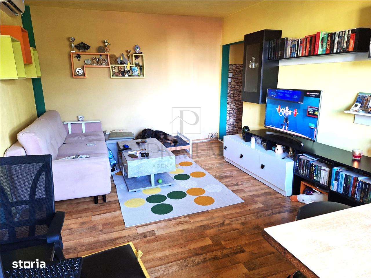 SPITALUL JUDETEAN - 4 cam - 2 balcoane - centrala proprie - clima - ET - Imagine principală: 2/9