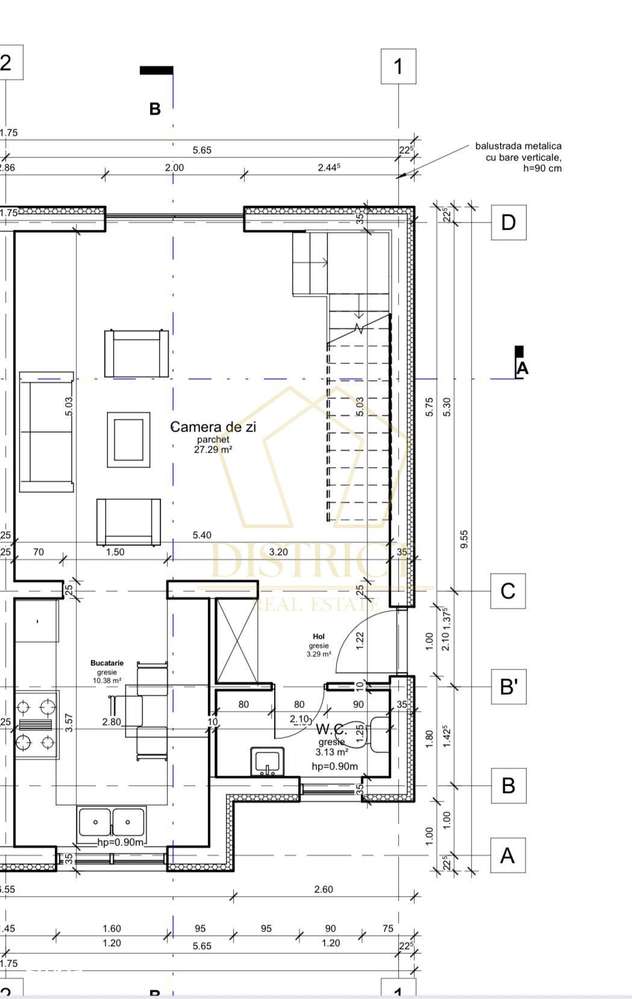Duplex cu 3 camere si 2 bai | Bucovăț - Imagine principală: 4/5