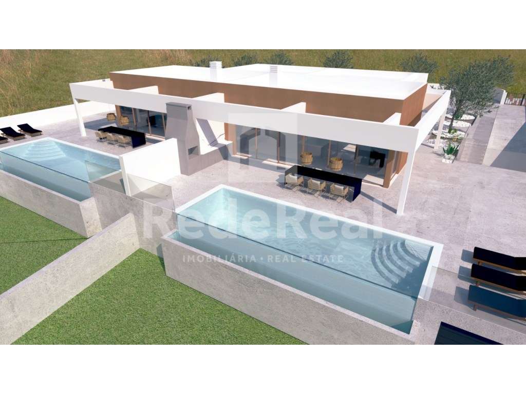 Moradia T3 Moderna com Piscina e Vista Serra - São Brás de Alportel - Grande imagem: 1/21