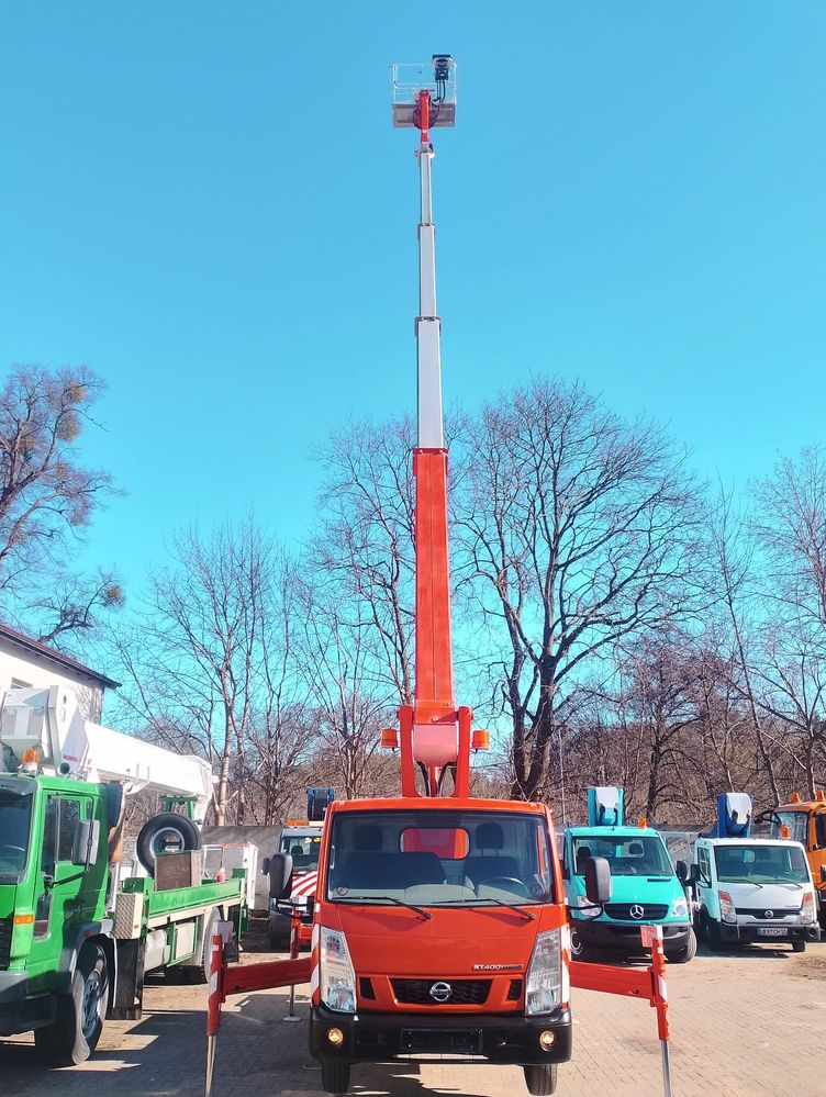 Podnośnika koszowy Zwyżka Pilot bdb stan 21 metrów OGON ! - zdjęcie 15