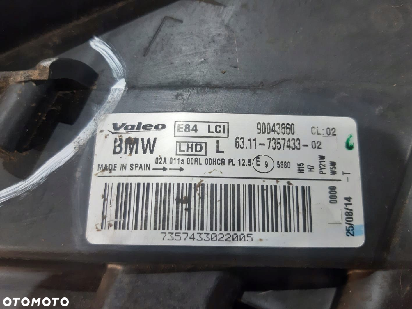 BMW X1 E84 Lampa Xenon LCI - L - 13187 - 6