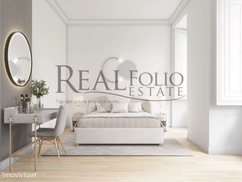 Luxuoso apartamento T3+1 no coração do Chiado - Grande imagem: 2/32