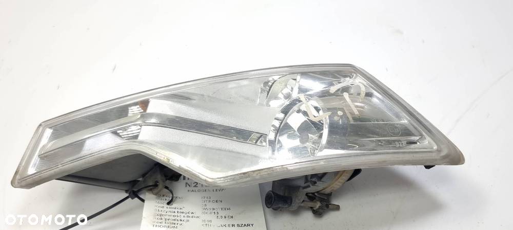 HALOGEN LEWY CITROEN C5 271563-00 - 2