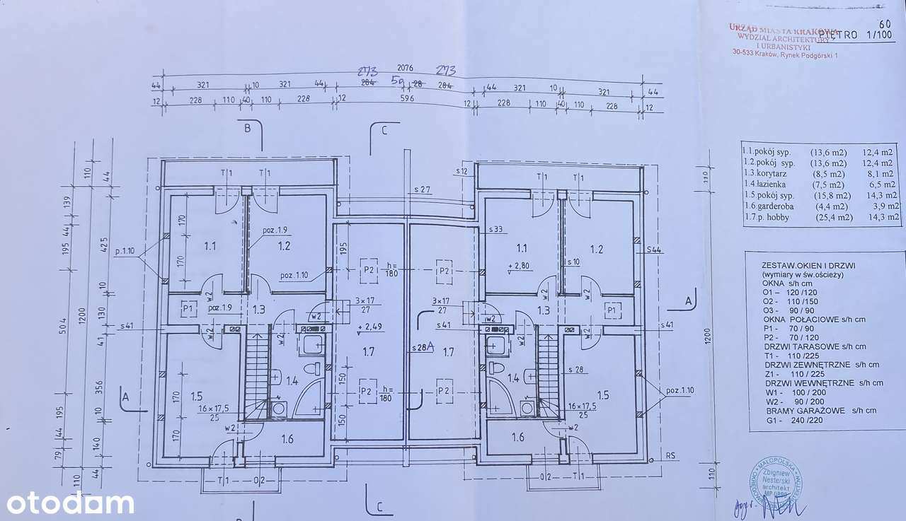 Bliźniak na sprzedaż Kraków, ul Glinik-11