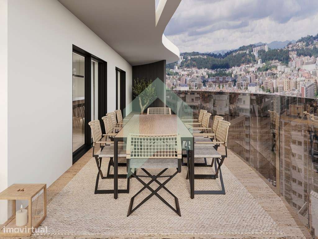 Apartamento T4 Exclusivo Penthouse em Lux Tower Fraião e Lamaçães, ... - Grande imagem: 4/37