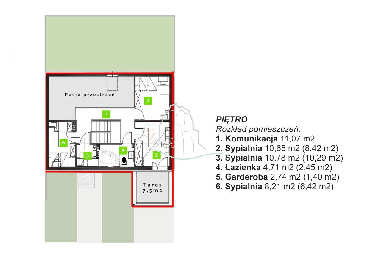 Wyjątkowy nowy dom pod Krakowem, z garażem, wykończony i wyposażony-13