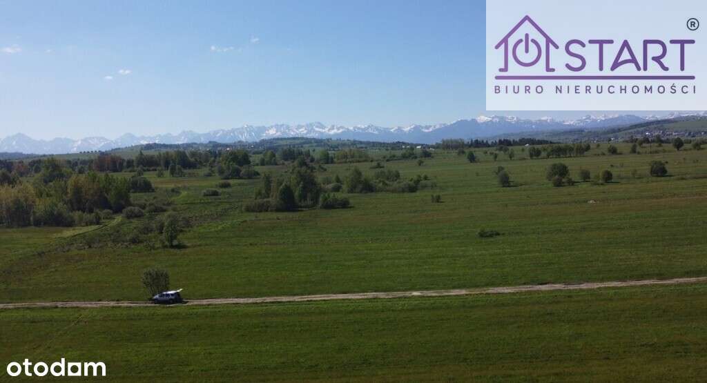 Działka o pow. 1007 m2 w Szaflarach-3