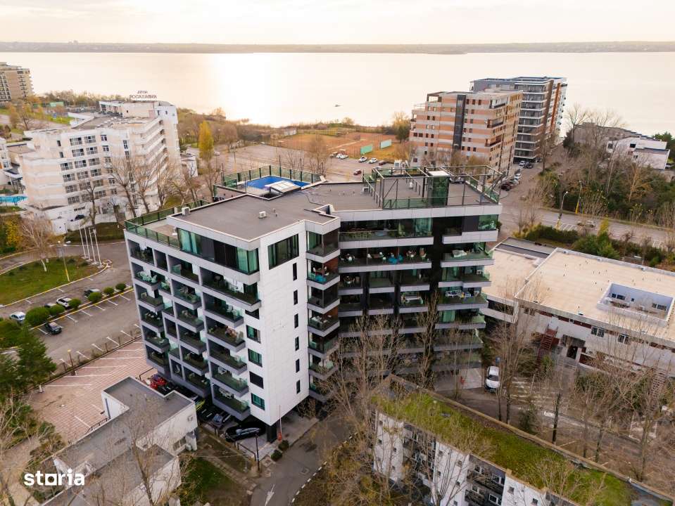 Apartament 2 camere - Mamaia | 20 m de plaja | Blue Bike Residence –-3