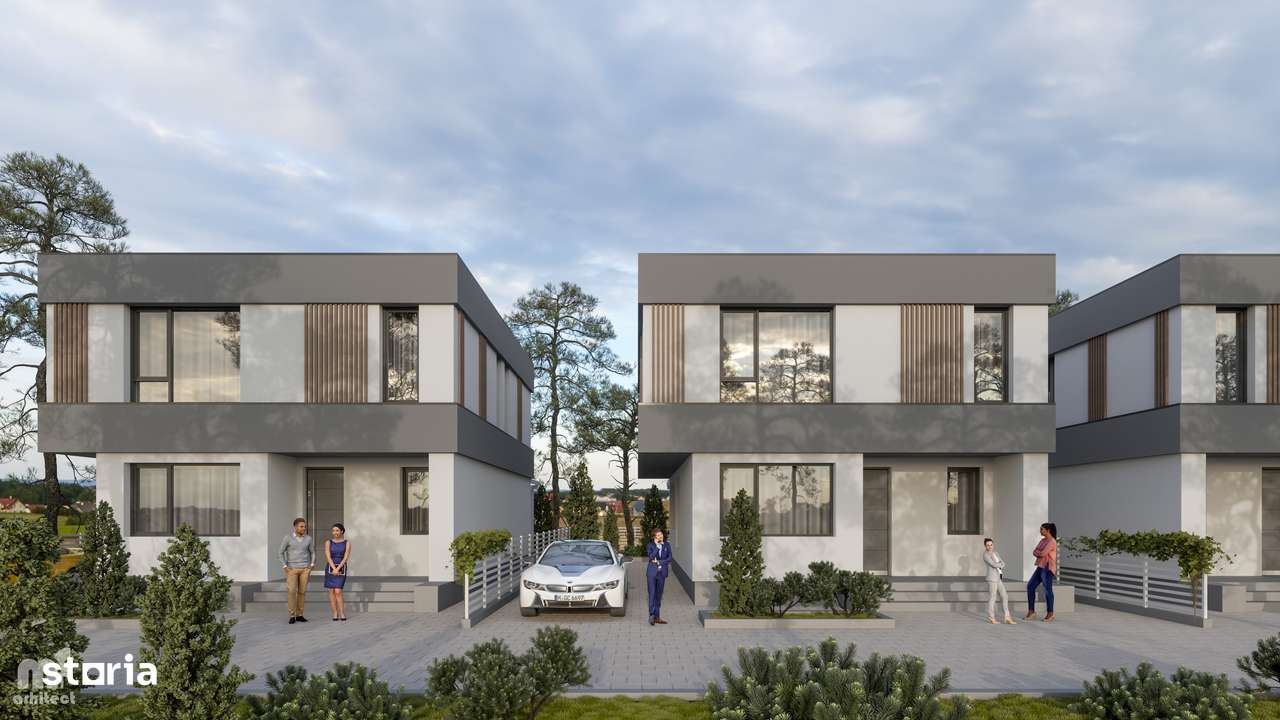 Casa individuala OTOPENI | P+1 | Complex NOU | 8KW Panouri-1