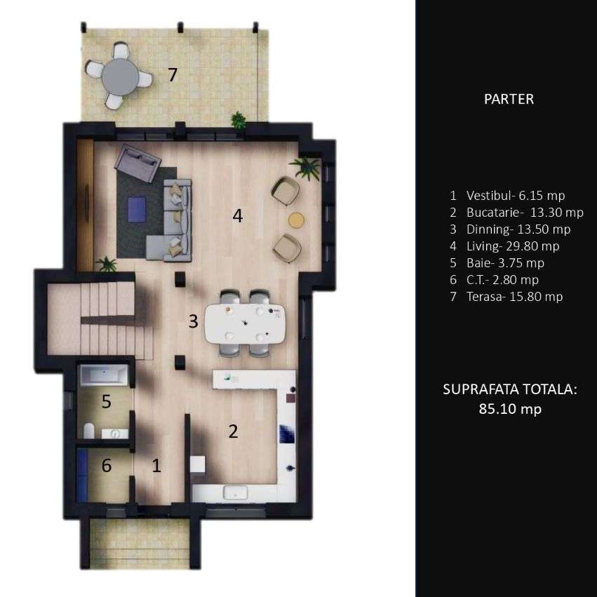 Spațios și central - vilă individuală Hestia Residence Corbeanca-16