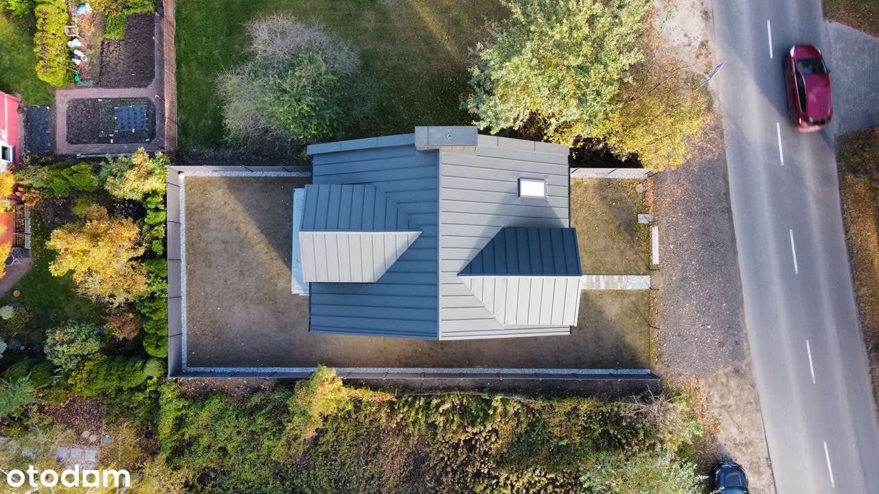 Nowoczesny dom w stanie surowym zamkniętym | Kobylepole obok Warzelni-12