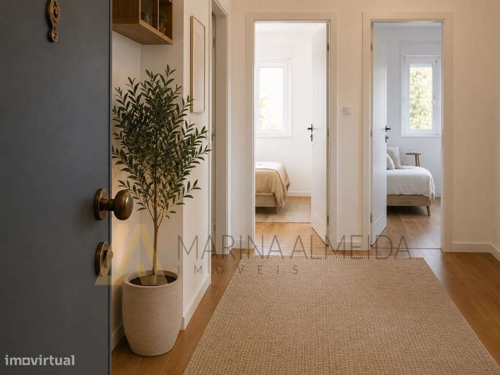Apartamento T3 ( 4 assoalhadas ), com Varanda e Vista Deslumbrante ...-17