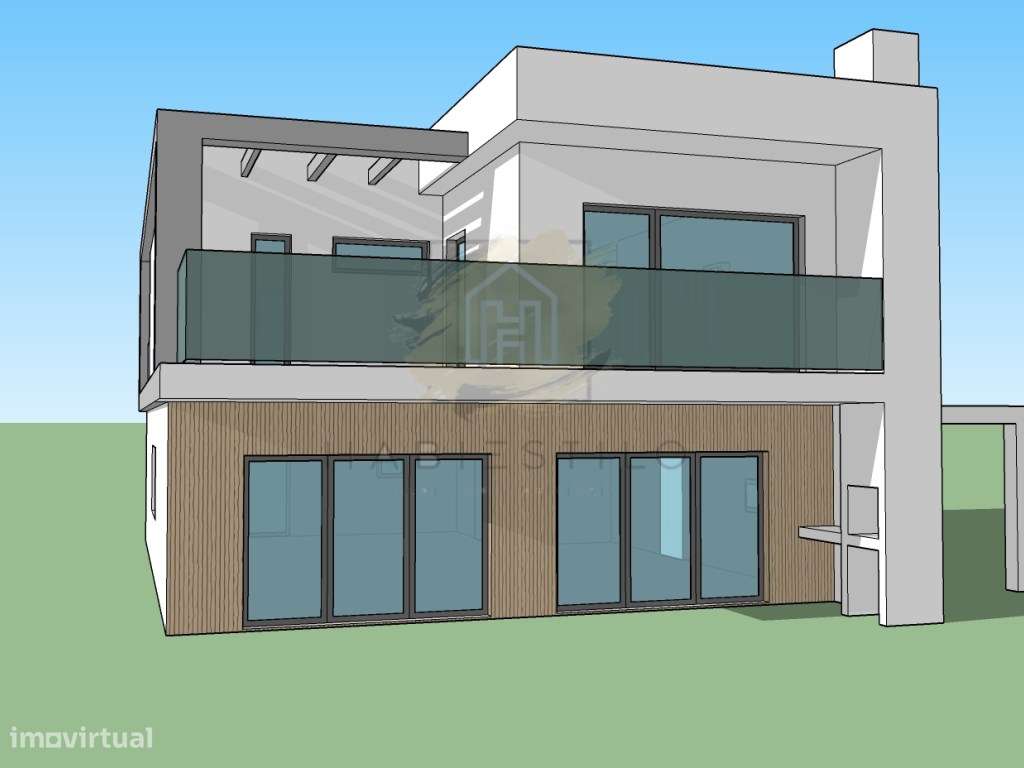 Moradia Nova T4 com Piscina em Azeitão- Vista Serra da Arrábida-17