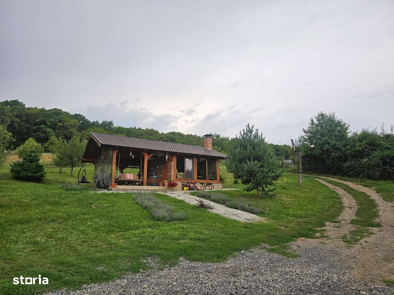 Teren 1.16 ha Valea Rusului – curent, 2 fântâni, căsuță + foișor-0