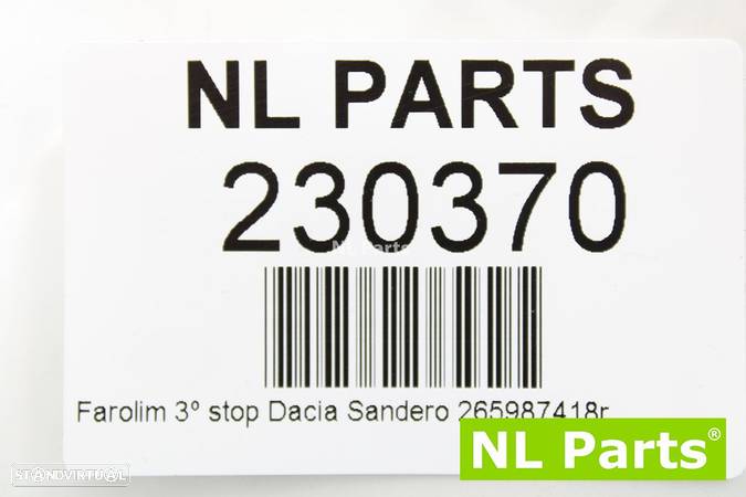 Farolim 3º stop Dacia Sandero 265987418r - 6