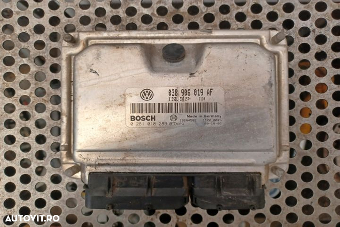 Calculator motor ECU 038906019AF Skoda Fabia 6Y  [din 1999 pana  2004] seria Combi wagon 5-usi 1.9 - 2