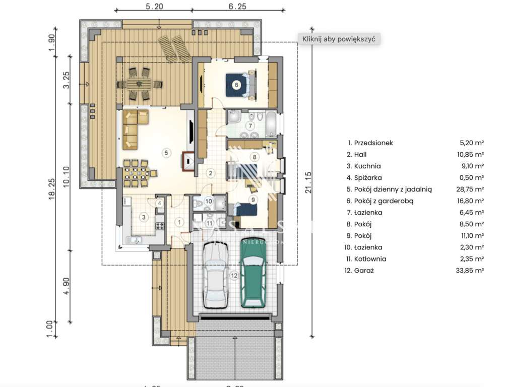 Parterowy dom z 2019 w Jarużynie gmina Osielsko - Pełny obrazek: 4/20