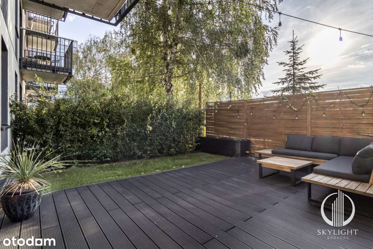 Eskluzywne dwa pokoje z 60 m2 ogrodem-13