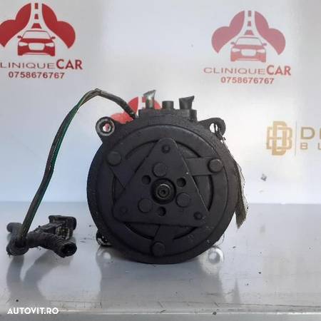 Compresor Climă Peugeot 206 SW 1.6i - SD6V12 | Dezmembrari Auto Multimarca: Stoc depozit Bacau - 1