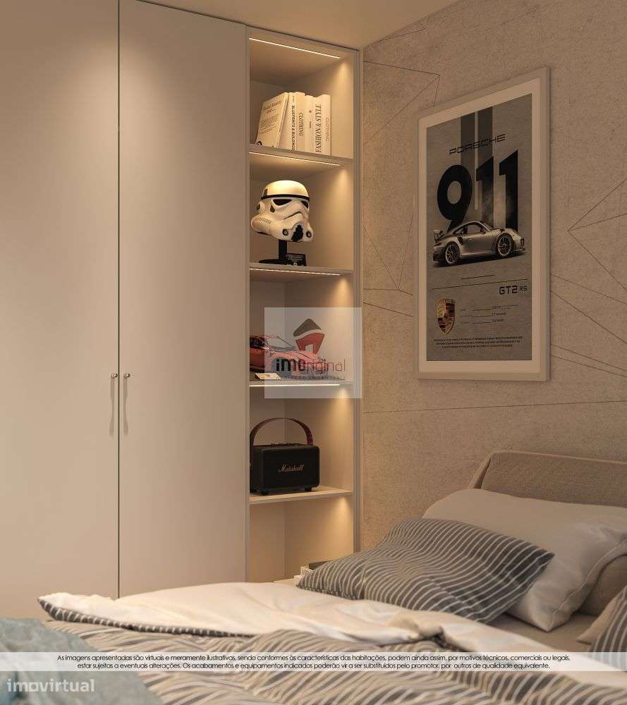 WHITE II junto praias, T3 Duplex Office Luxo Conforto Funcionalidade-18