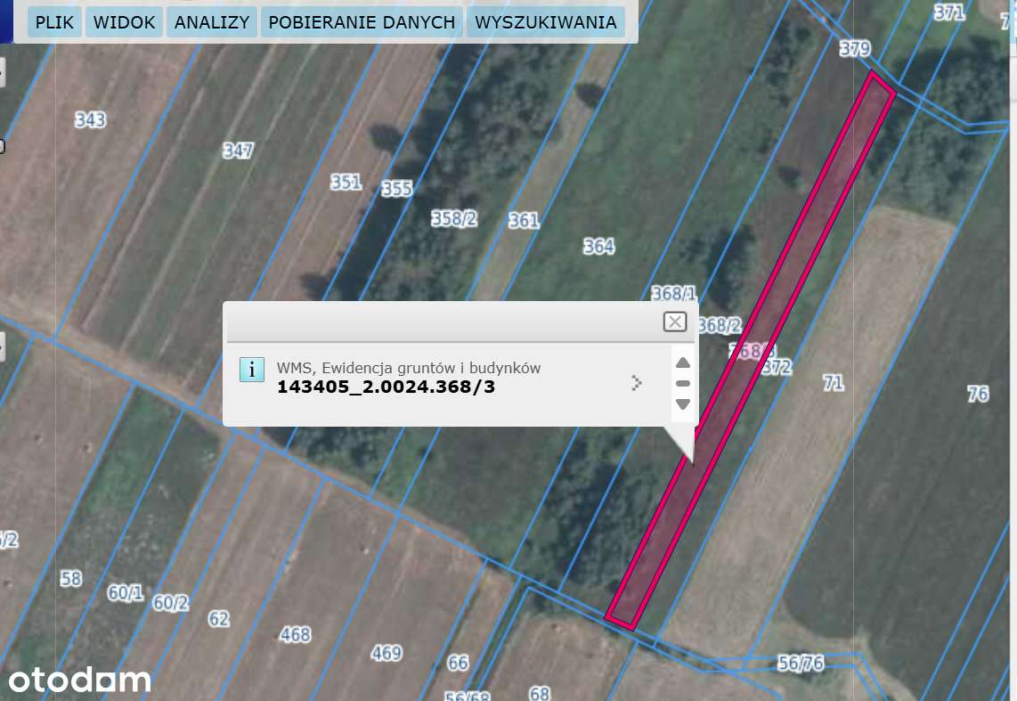 Sprzedam działkę budowlaną w miejscowości Wszebory gm. Wołomin-5