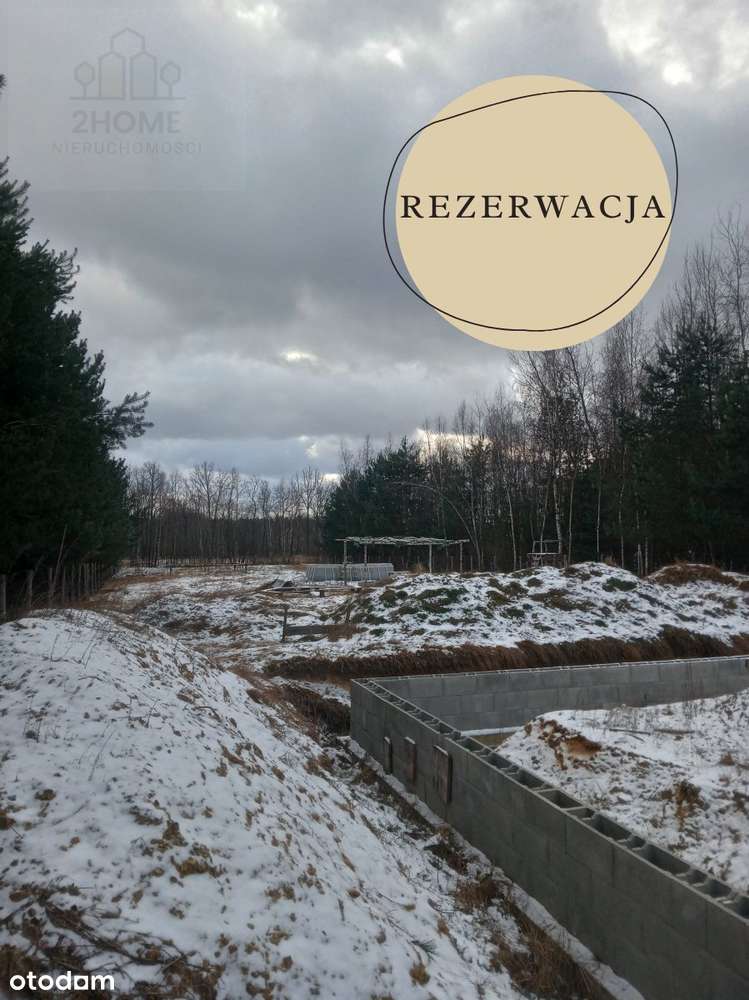 26 arów z rozpoczętą budową w Woli Mędrzechowskiej - Pełny obrazek: 2/11