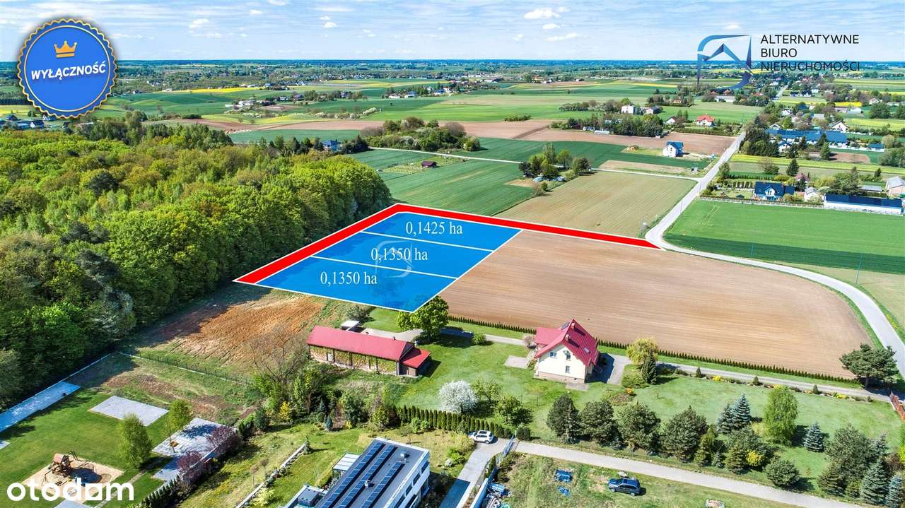 Działki budowlane pod lasem w Smugach - Pełny obrazek: 4/7